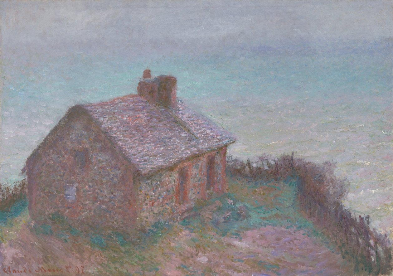 Tollboden i Varengeville av Claude Monet