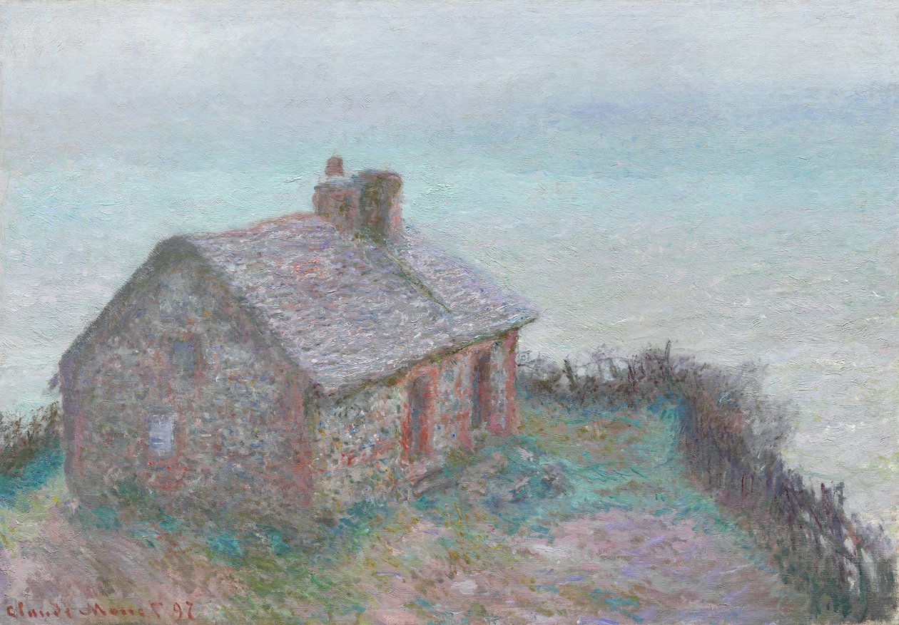 Tollhuset i Varengeville, 1897 av Claude Monet