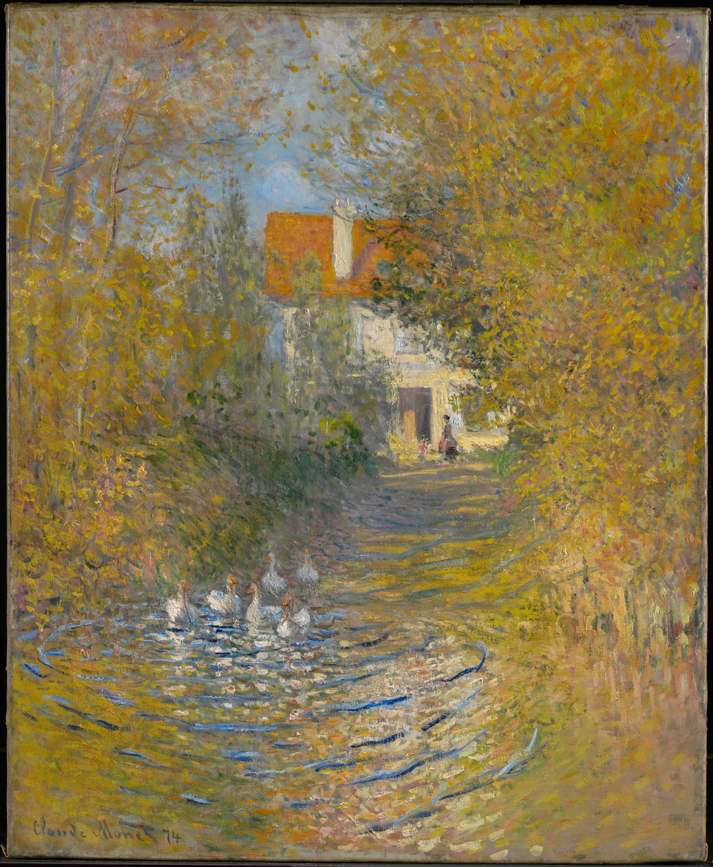 Gjessene av Claude Monet