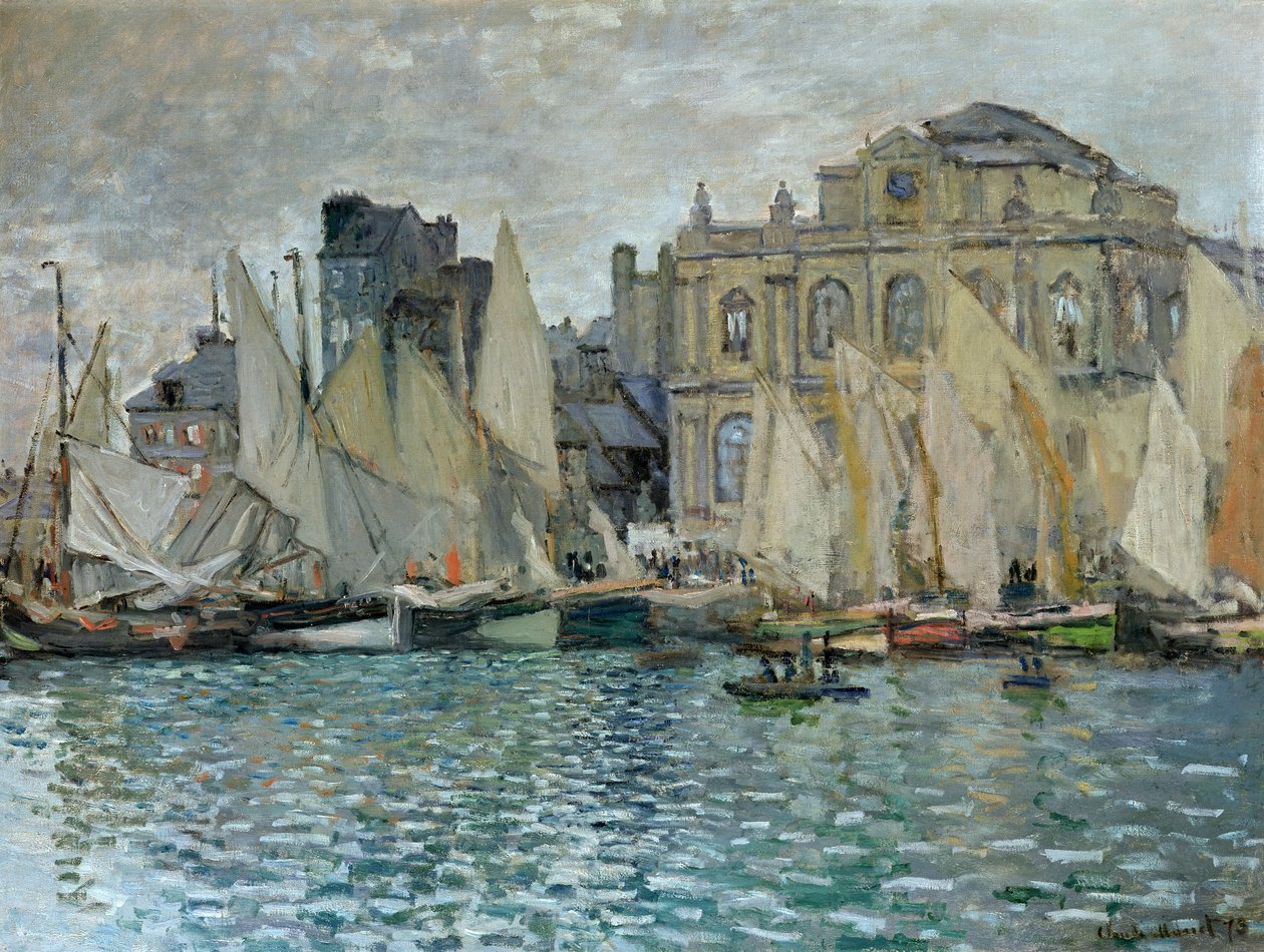 Museet i Le Havre, 1873 av Claude Monet
