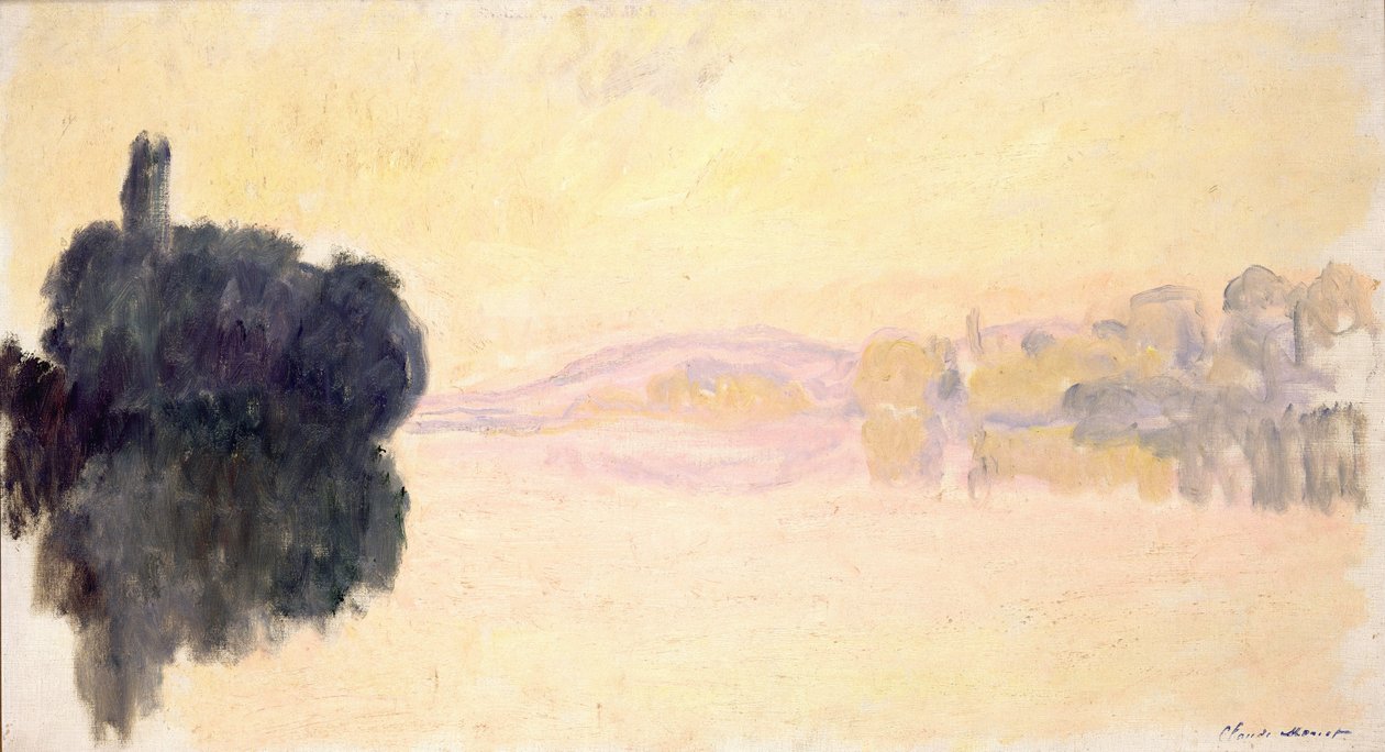 Seinen ved Port-Villez, 1894. av Claude Monet
