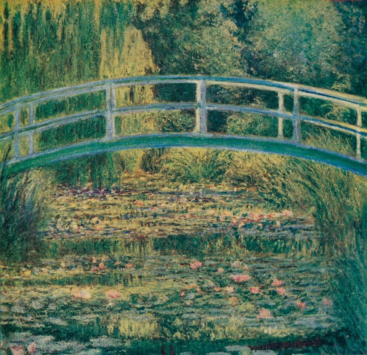 Vannliljedammen, 1899 av Claude Monet