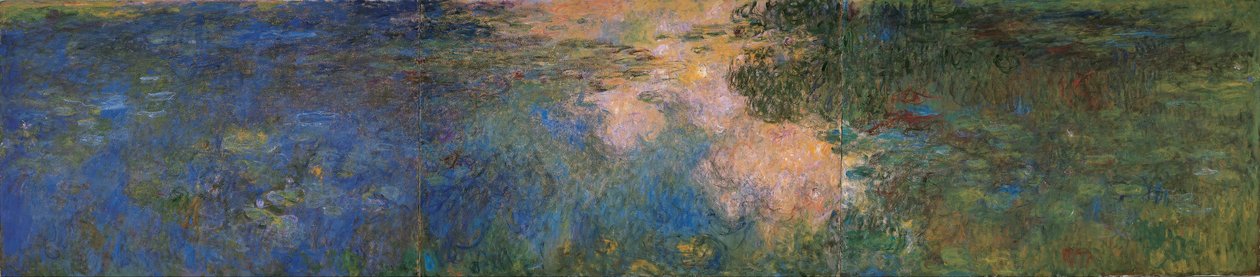 Dammen med vannliljer av Claude Monet