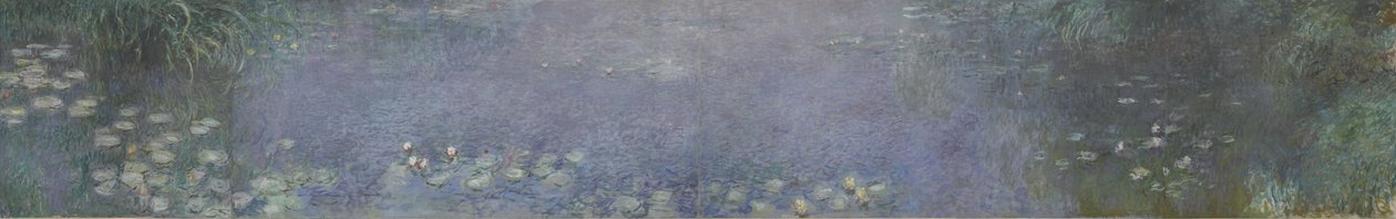 Vannliljene - Trerefleksjoner, 1914-1926 av Claude Monet