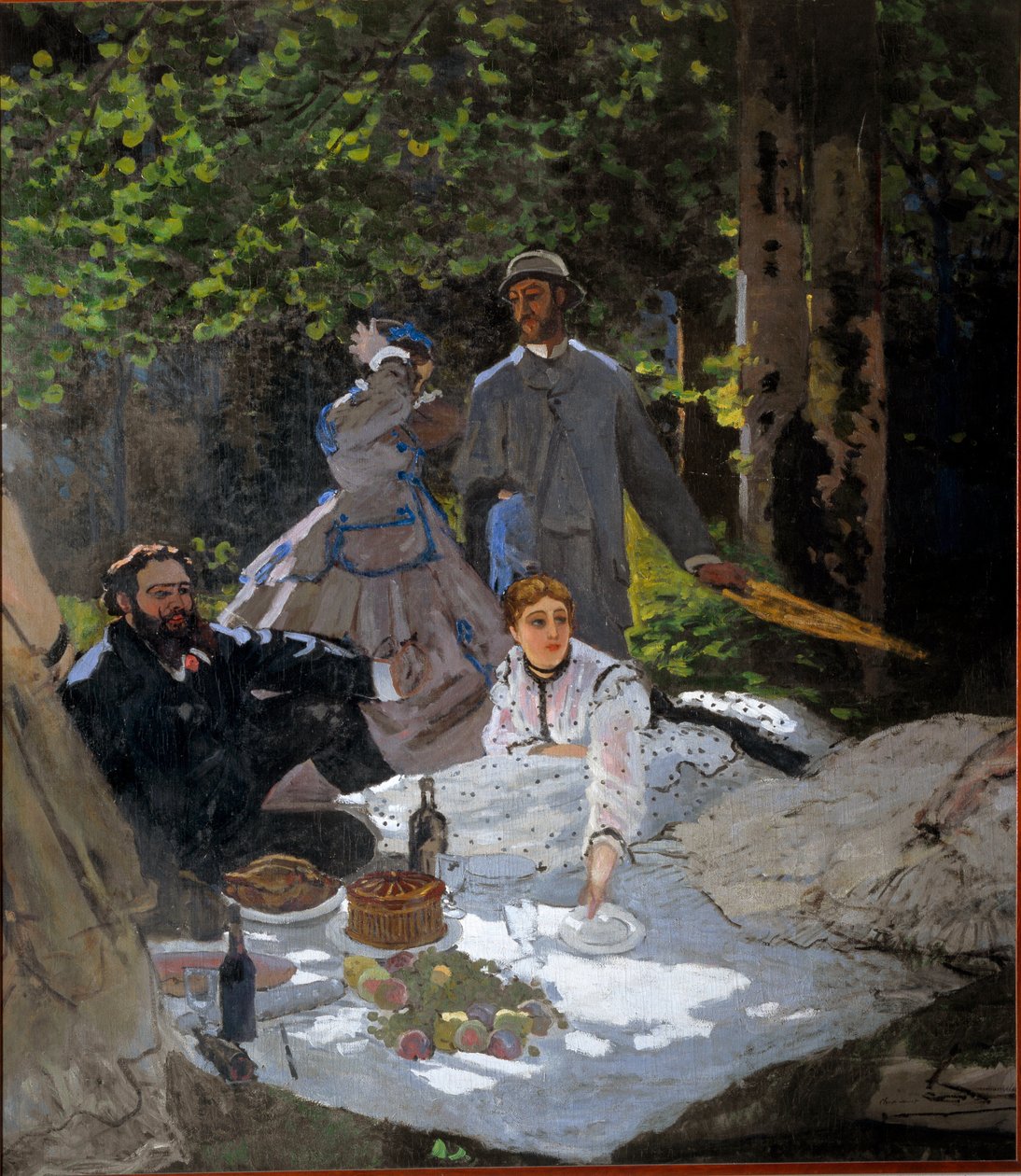 Frokosten på gresset av Claude Monet