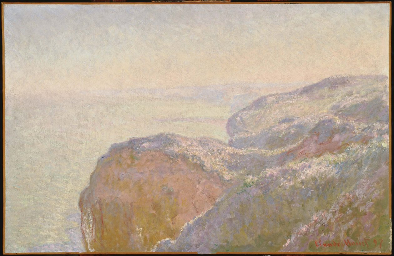 Val-Saint-Nicolas, i nærheten av Dieppe (om morgenen) av Claude Monet