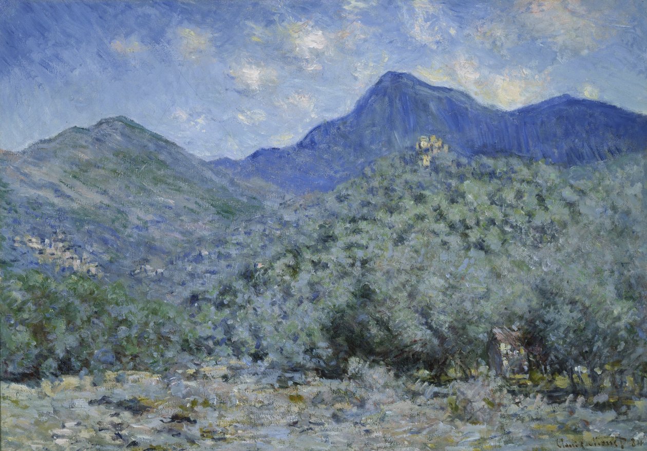 Good Valley, nær Bordighera av Claude Monet