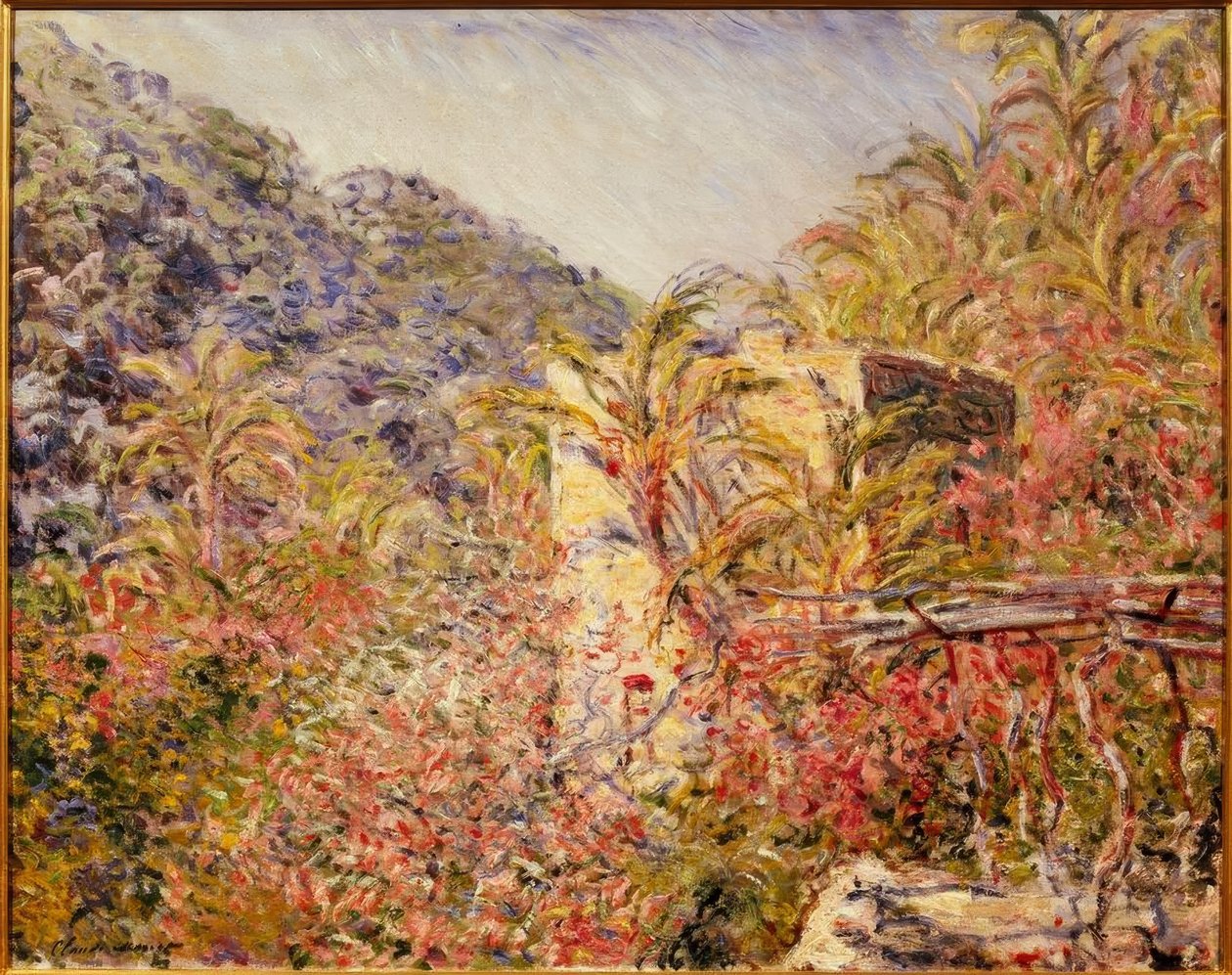 Sasso-dalen, soleffekt av Claude Monet