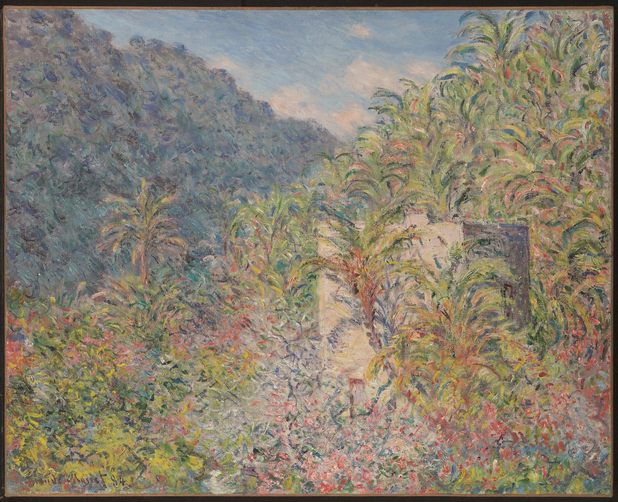 Sasso-dalen av Claude Monet