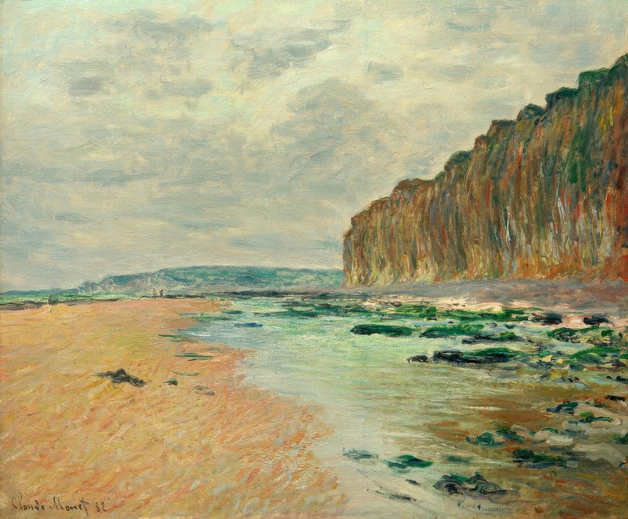 Varengeville, lavvann av Claude Monet
