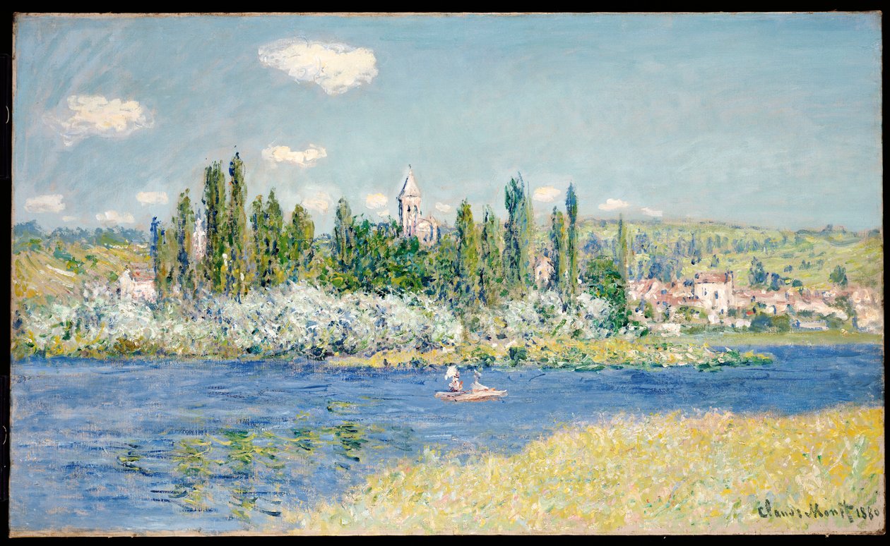 Vetheuil, 1880 av Claude Monet