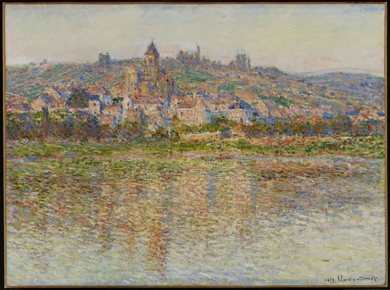 Vetheuil om sommeren, 1879 av Claude Monet