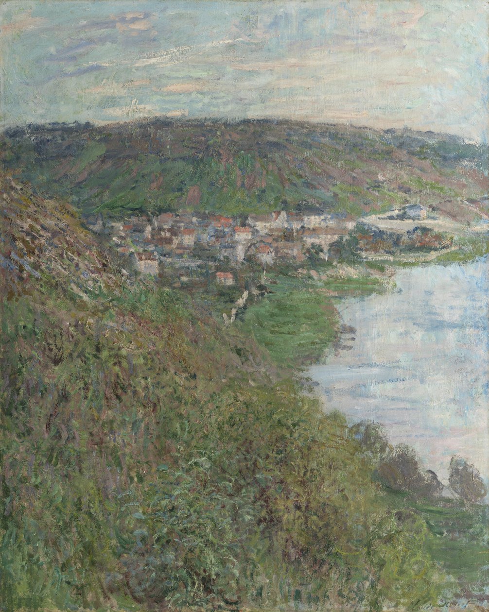 Utsikt over Vétheuil av Claude Monet