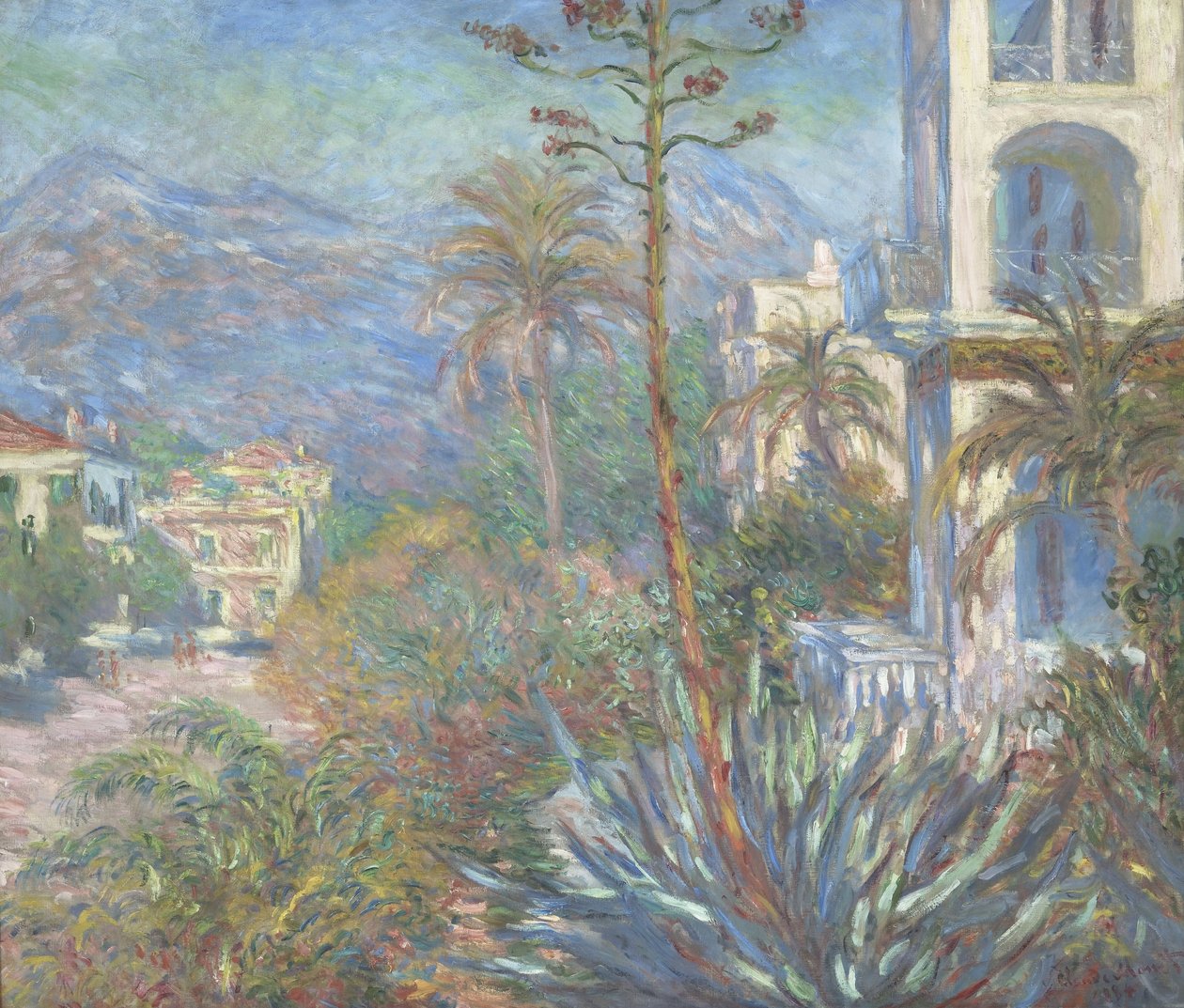 Villaer i Bordighera, 1884 av Claude Monet