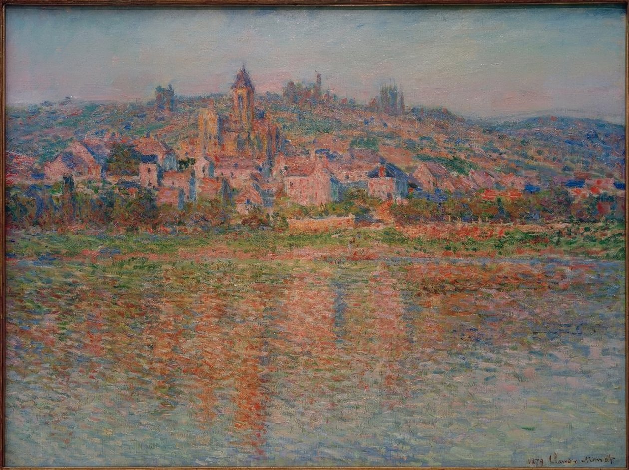 Vétheuil om sommeren av Claude Monet