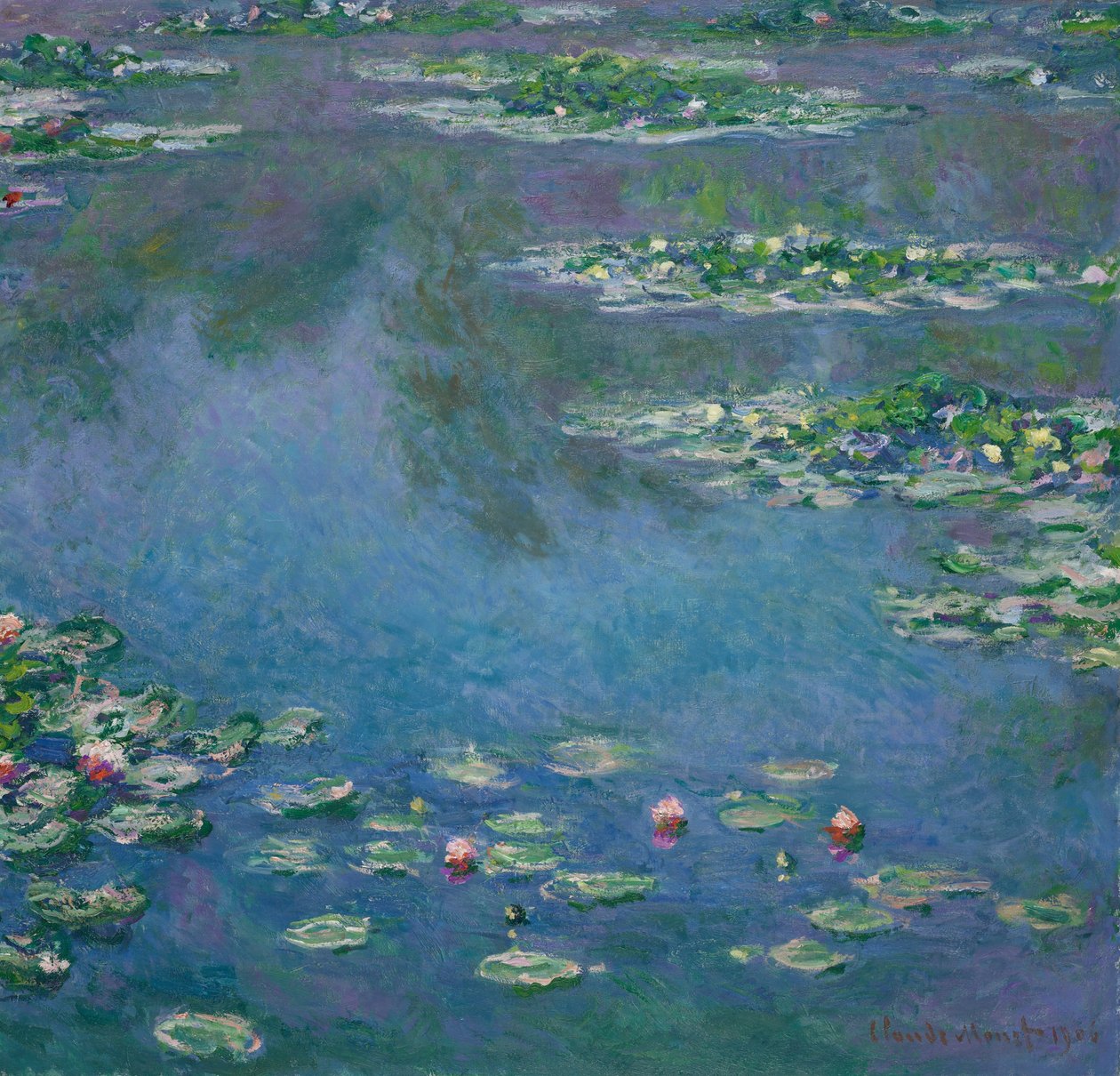 Vannliljer av Claude Monet