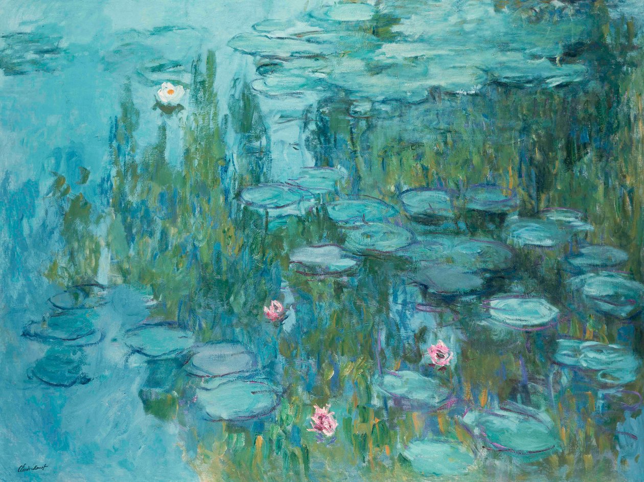 Vannliljer av Claude Monet