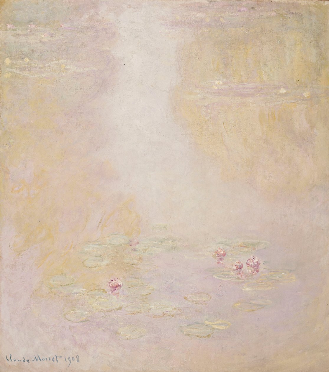 Vannliljer, Giverny, 1908 av Claude Monet