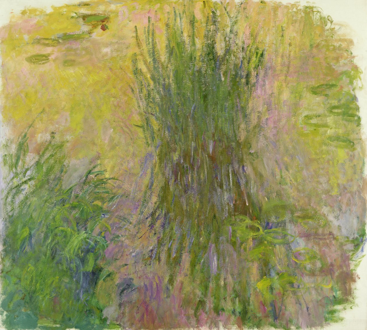 Vannliljer (olje på lerret) (se også detalj 382330) av Claude Monet