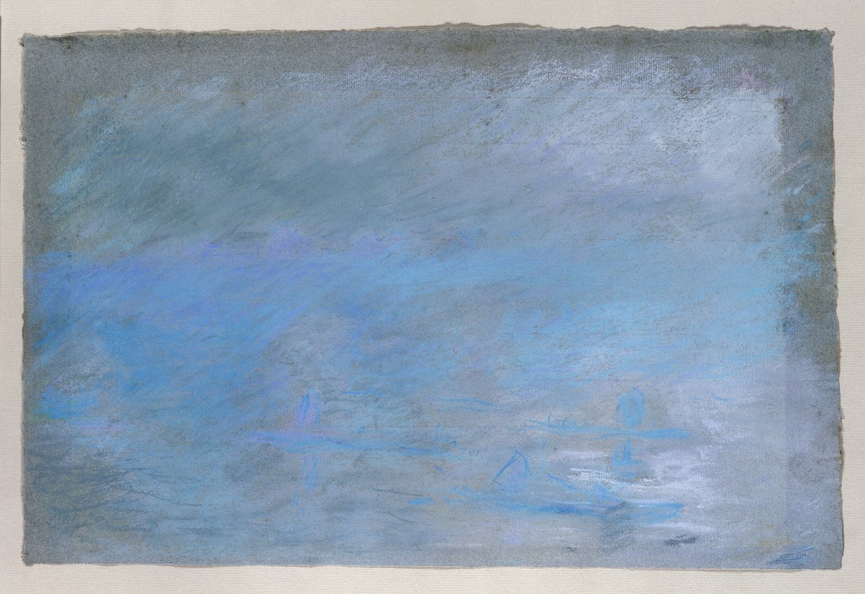 Waterloo Bridge i tåke, 1901 av Claude Monet