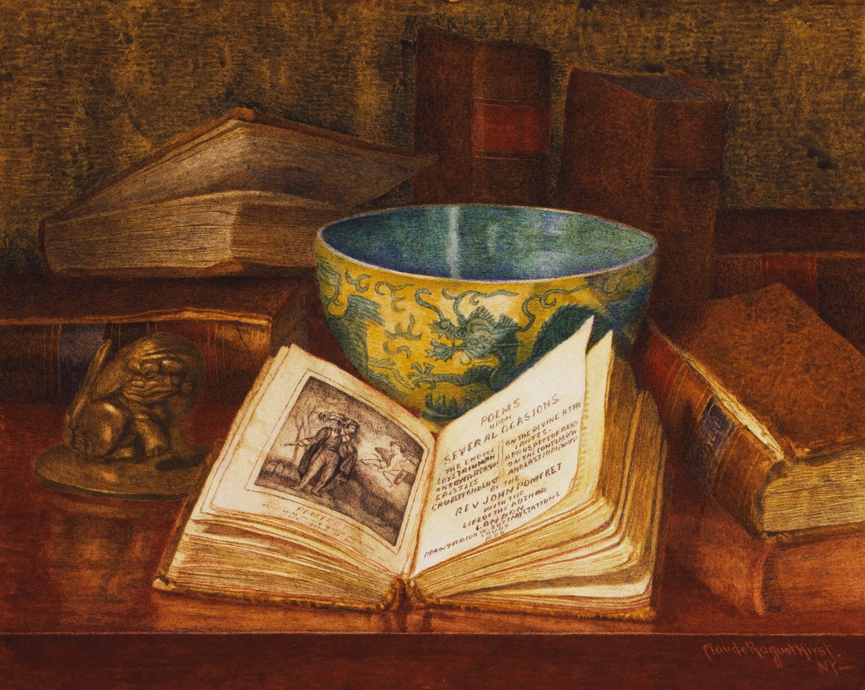 En diktbok av Claude Raguet Hirst