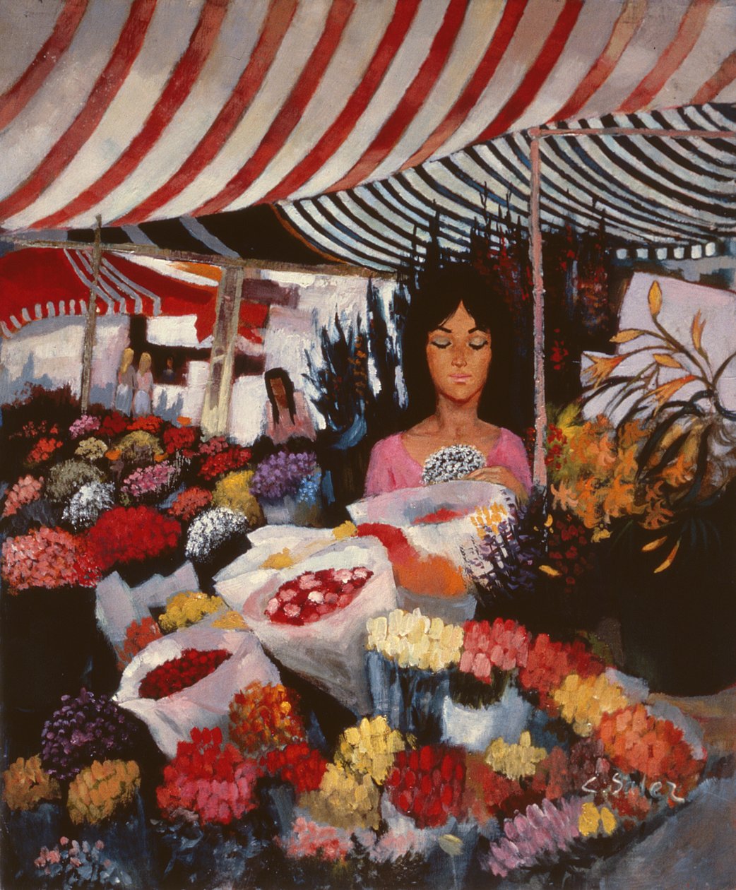 Blomsterselgeren av Claude Salez