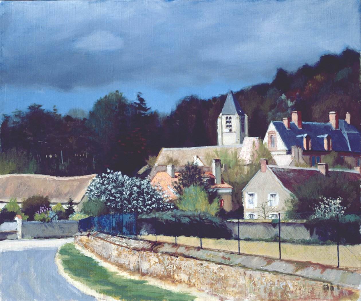 Landsby i Ile-de-France av Claude Salez