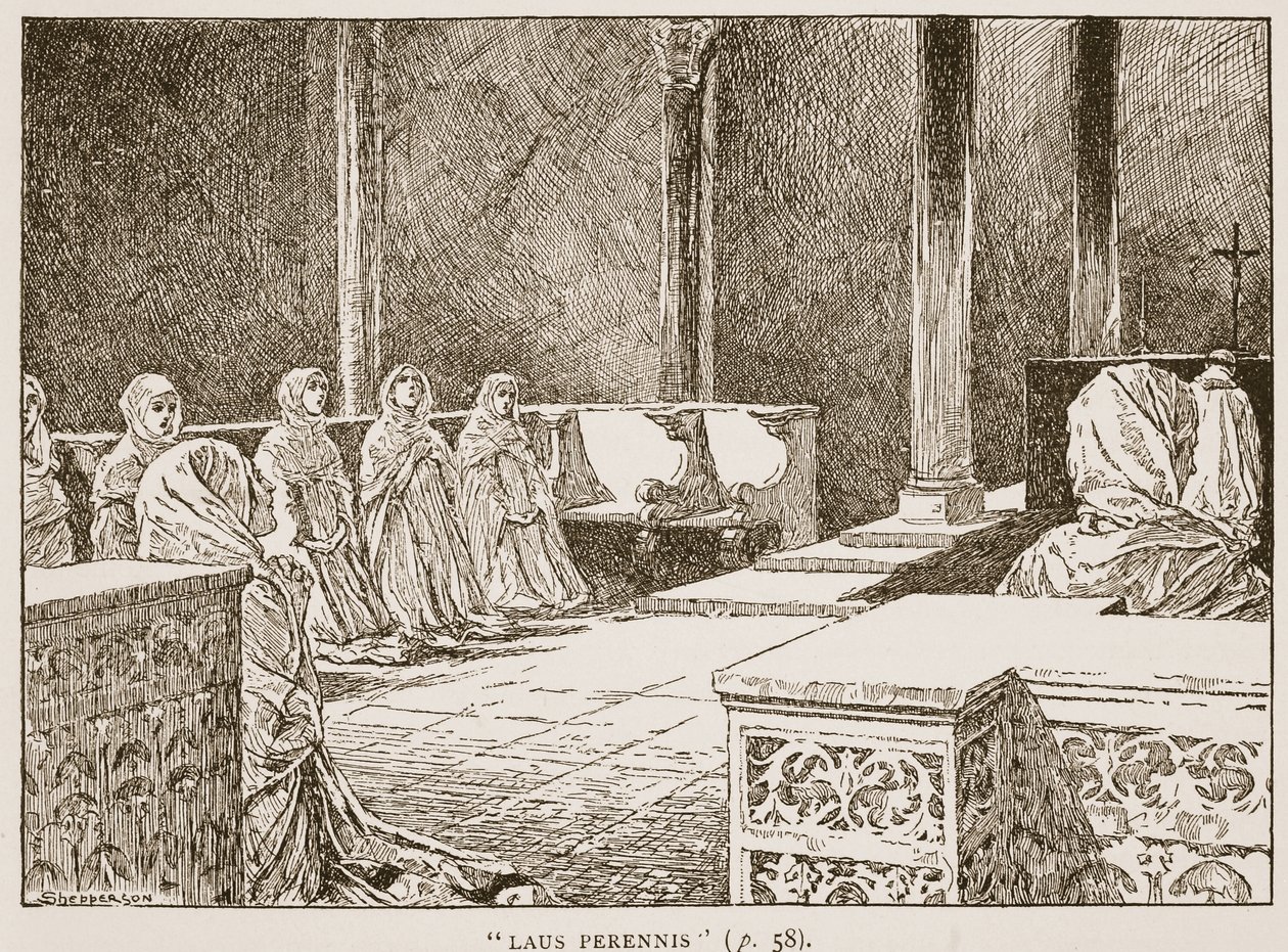 Laus Perennis, illustrasjon fra 