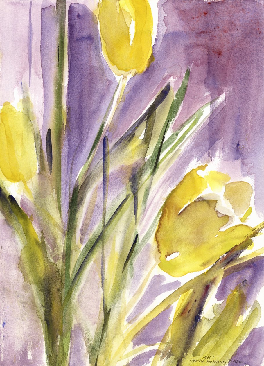 Tulipaner, 1987 av Claudia Hutchins Puechavy