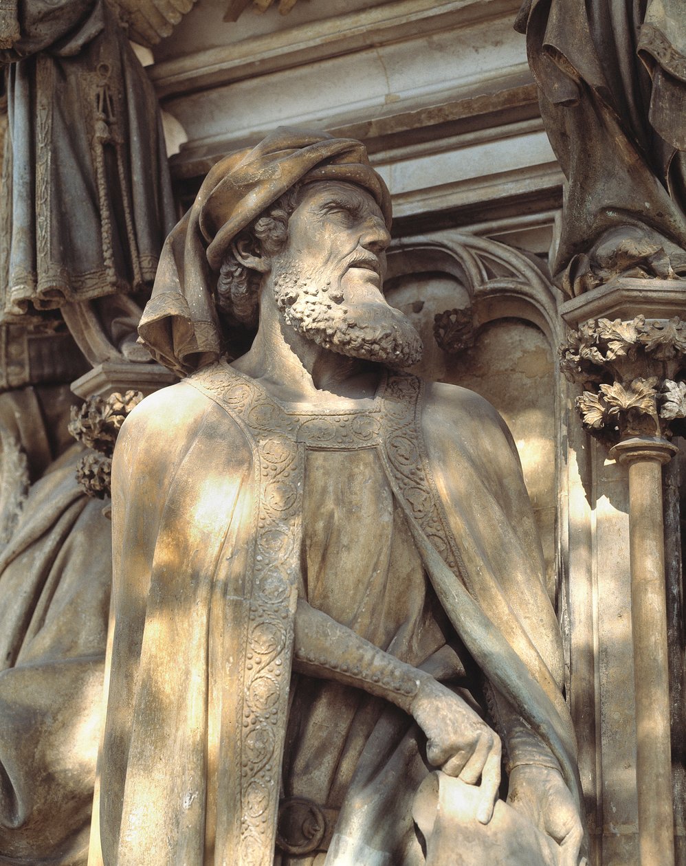 Daniel. Basen til Moses-brønnen (skulptur) av Claus Sluter