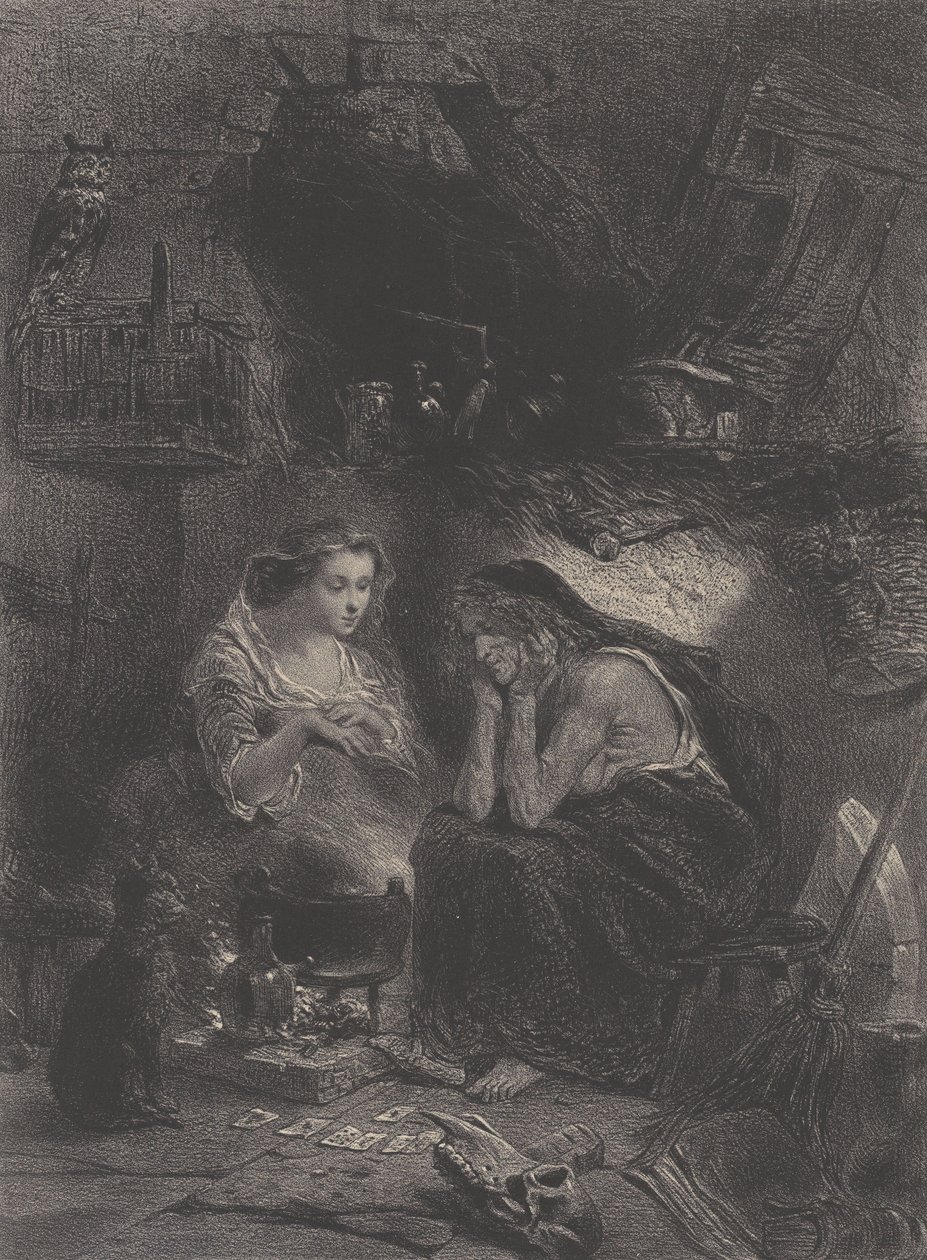 The Potion, 1860. av Célestin Nanteuil