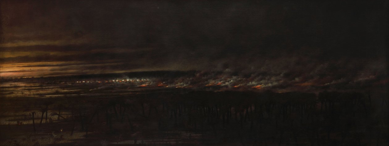 Yataytí Corá, 2. juli 1866 av Candido Lopez