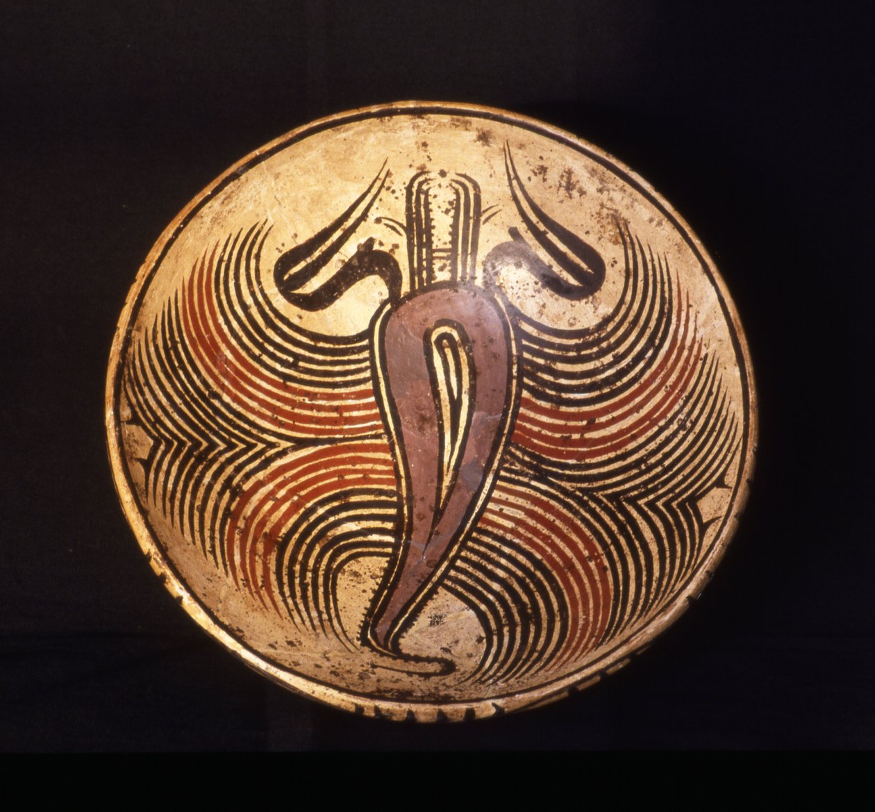 Sokkelplate, tidlig cocle-fase, 700-800 AD (keramikk) av Cocle Culture