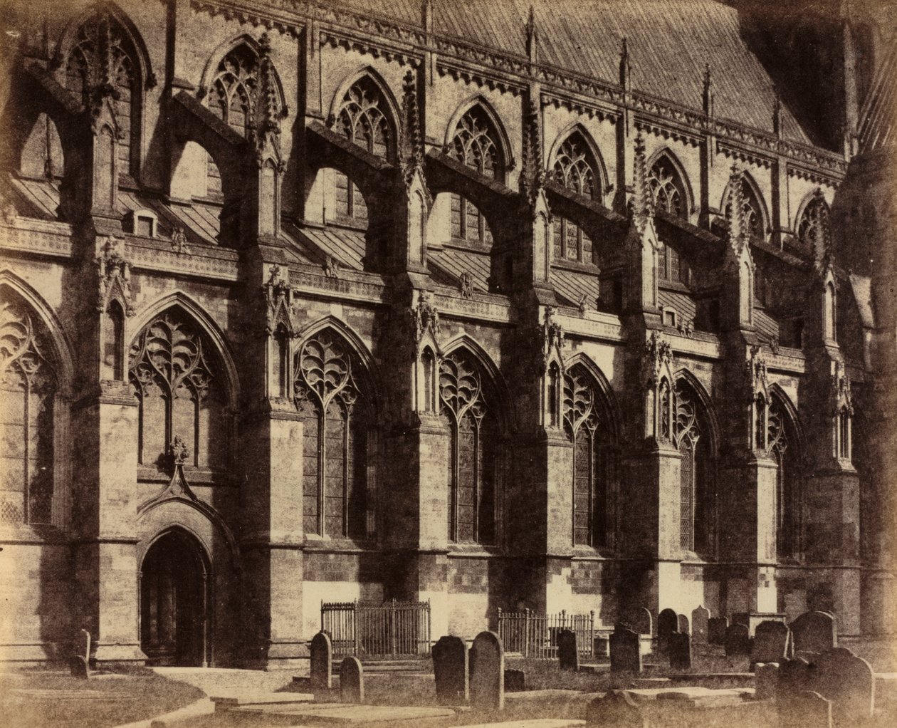 South Side Beverley Minster av Col. Alfred Capel Cure
