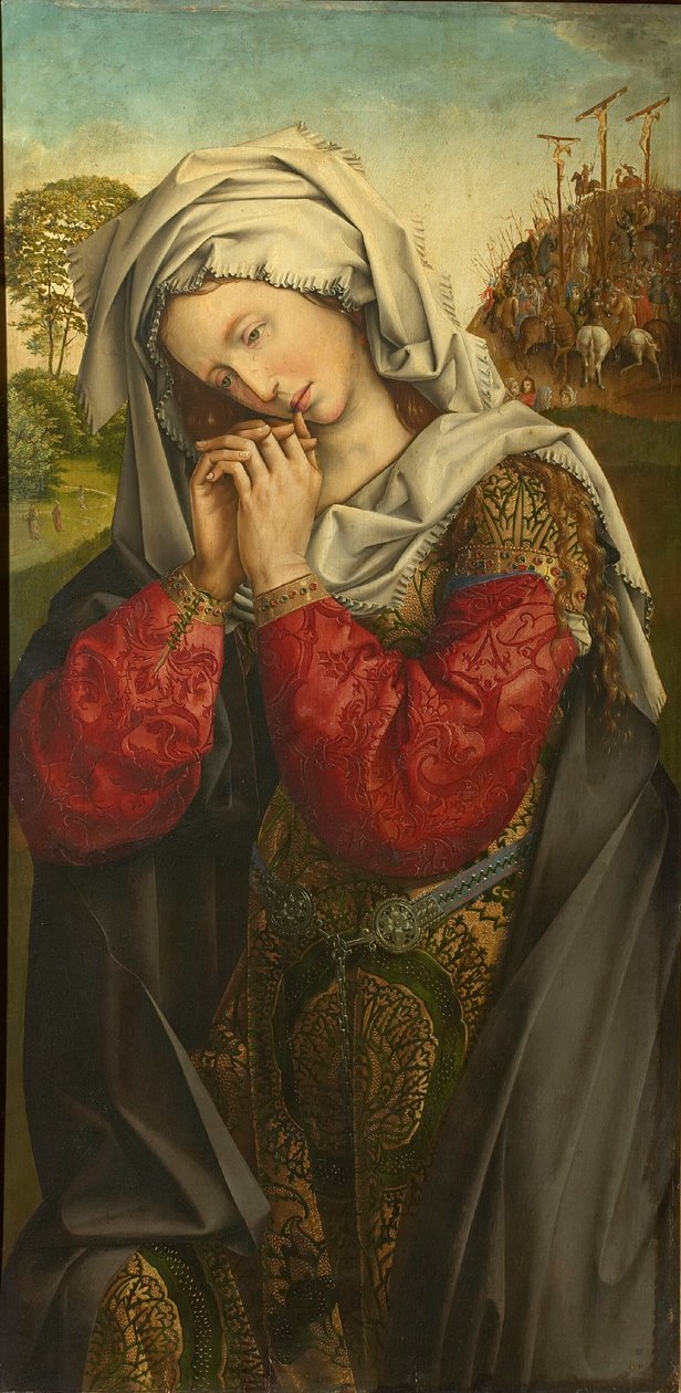 Den sørgende Maria Magdalena, ca. 1500. av Colijn de Coter