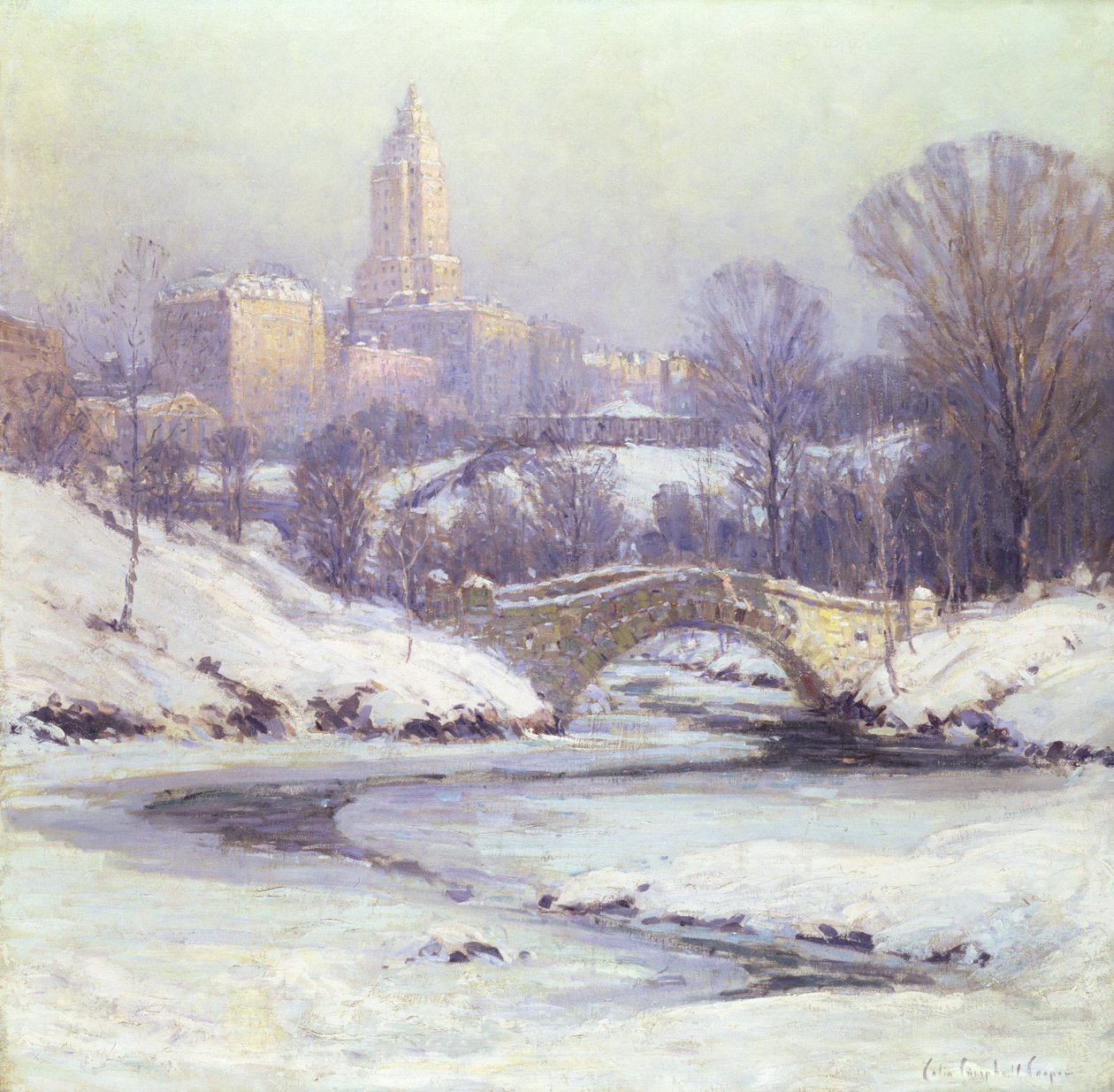 Central Park av Colin Campbell Cooper