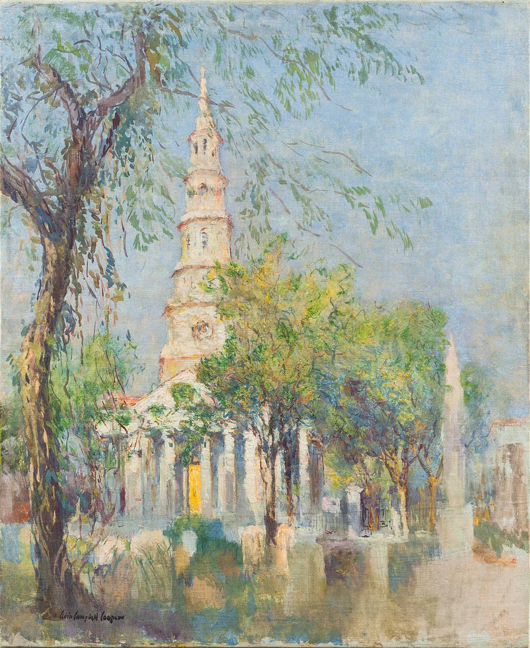 Saint Philips Church, Charleston av Colin Campbell Cooper