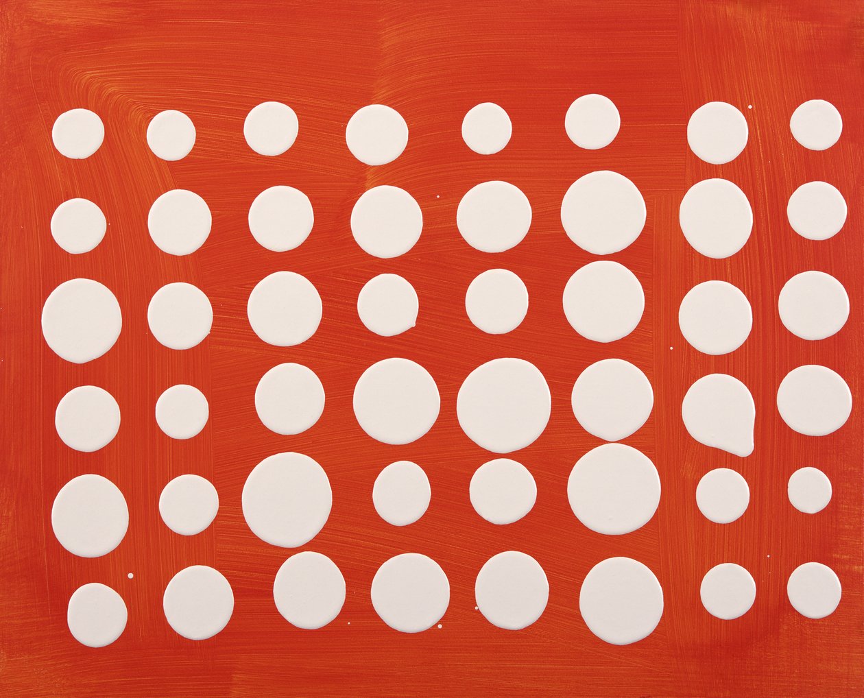 Dot Matrix (akryl på MDF-plate) av Colin Booth