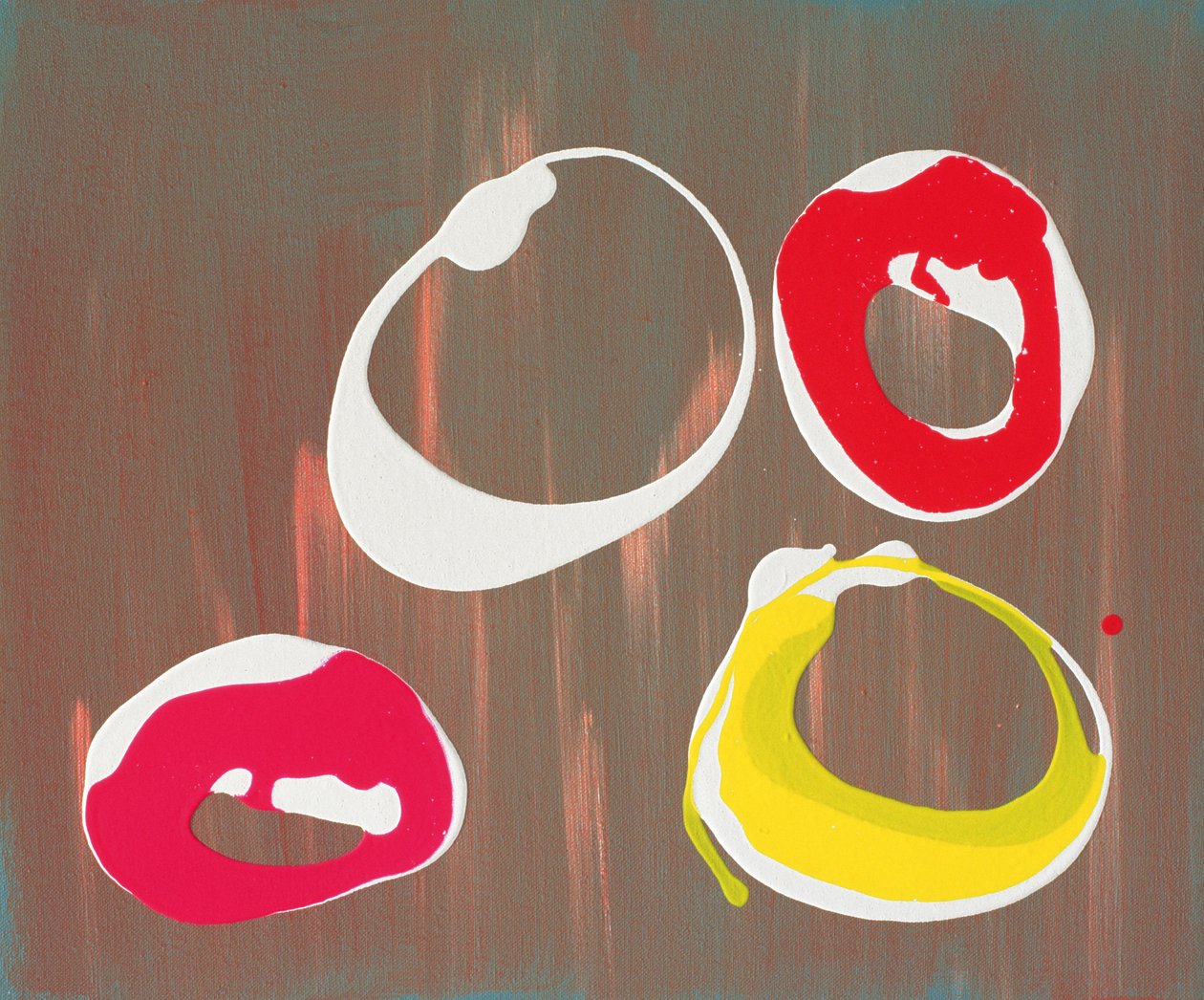 Young Flying Fish III, 1997 (akryl på lerret) av Colin Booth