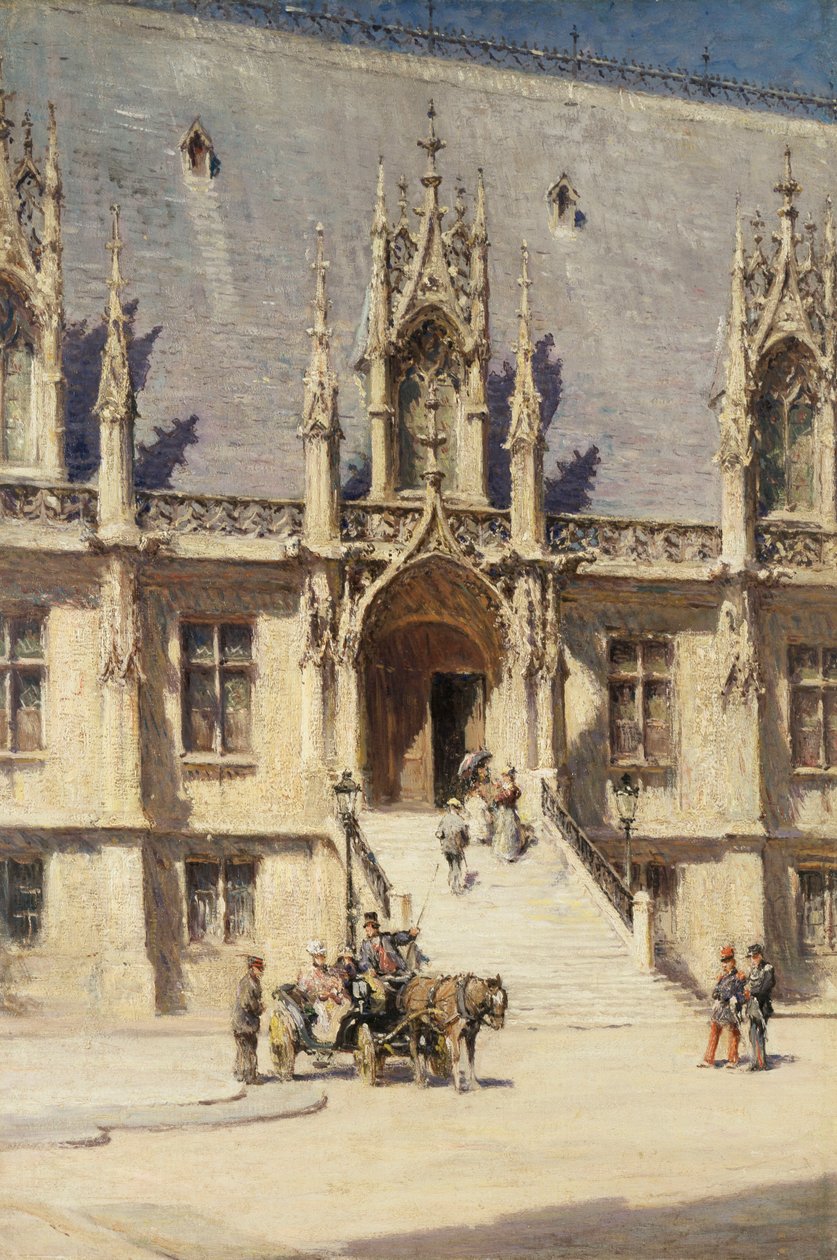 Brugge, Belgia av Colin Campbell Cooper