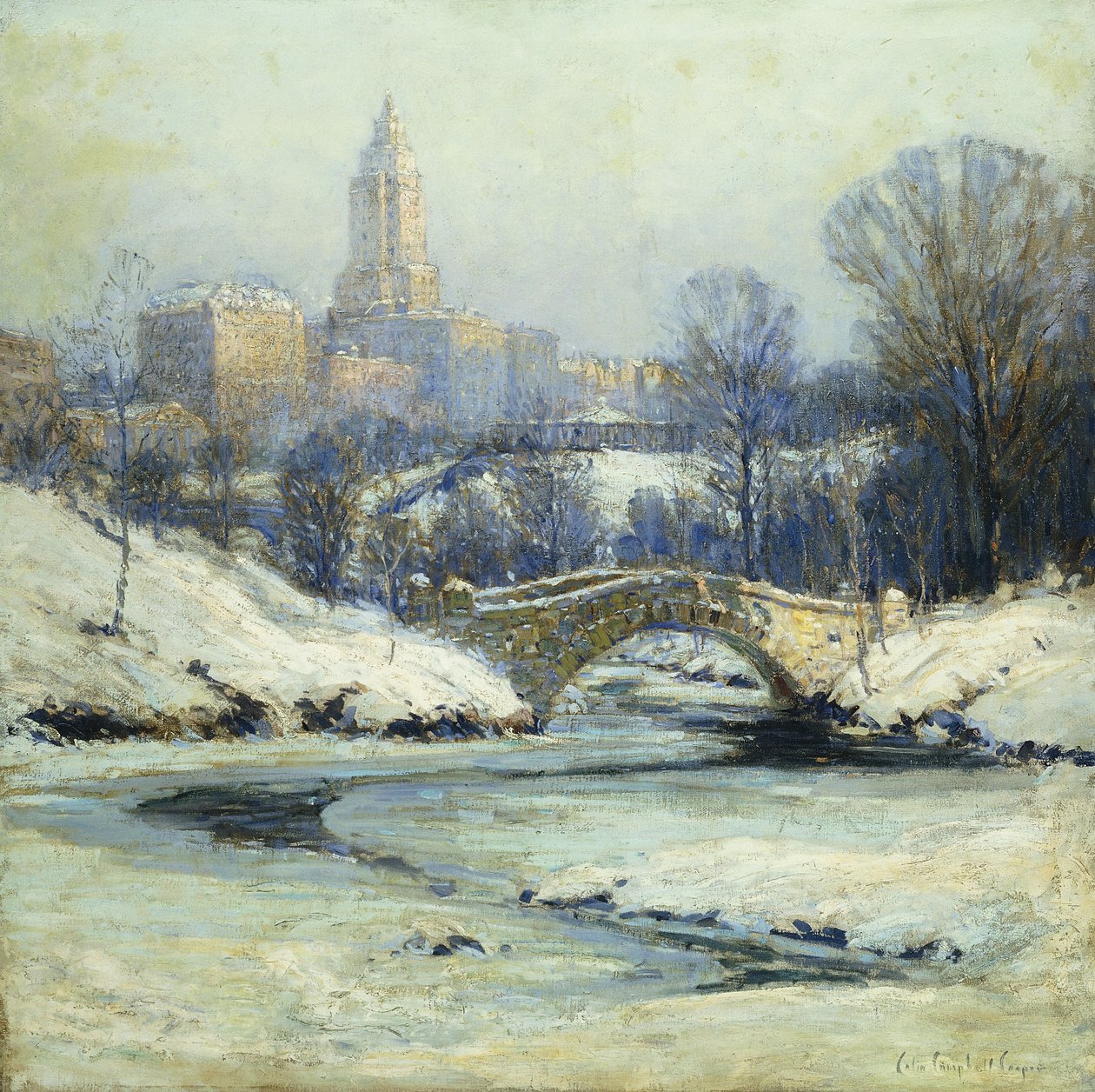 Central Park av Colin Campbell Cooper