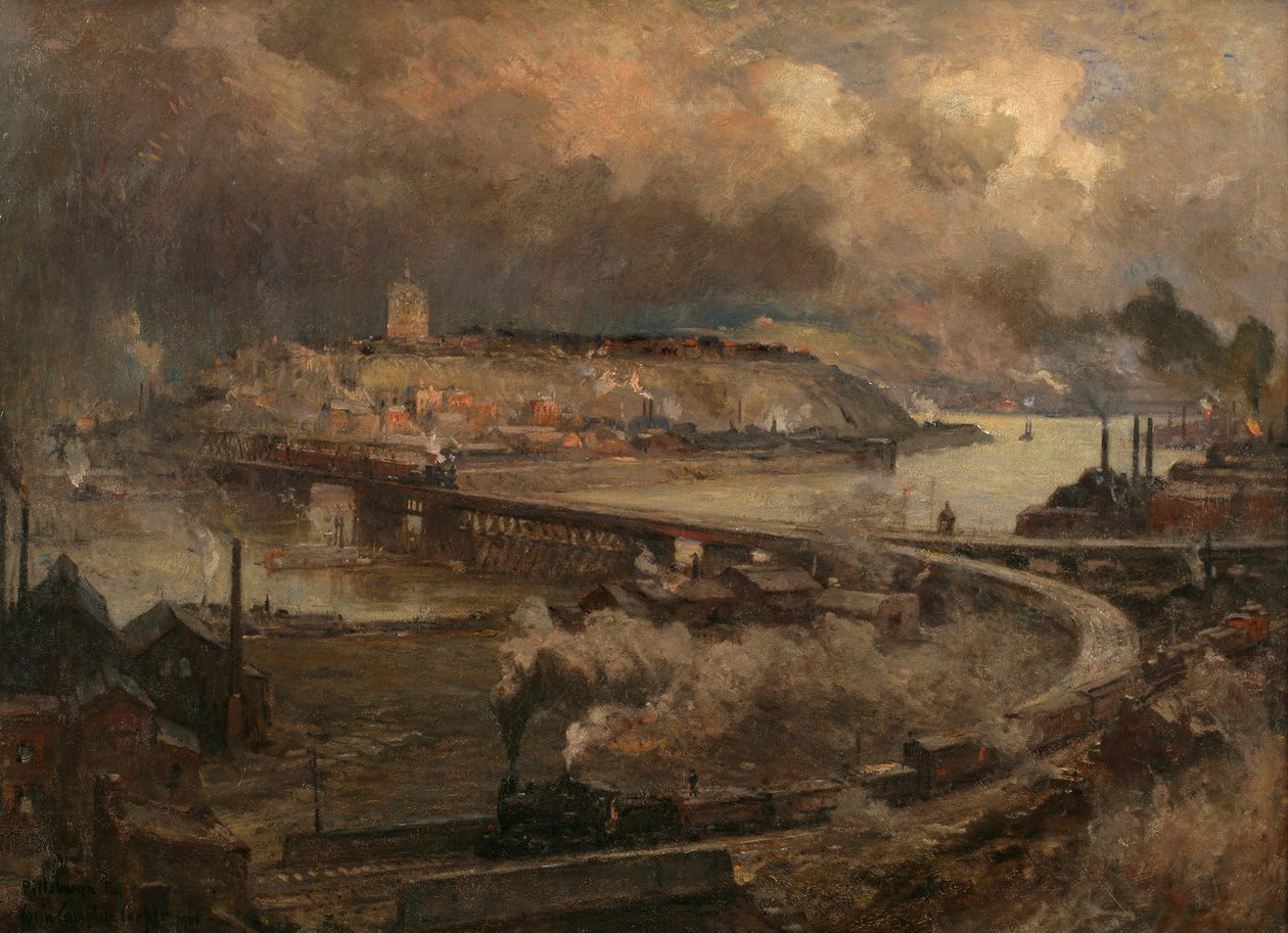 Pittsburgh, Pennsylvania, 1906 av Colin Campbell Cooper