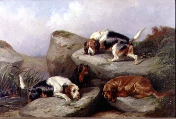 Otterhounds, 1889 av Colin Graeme