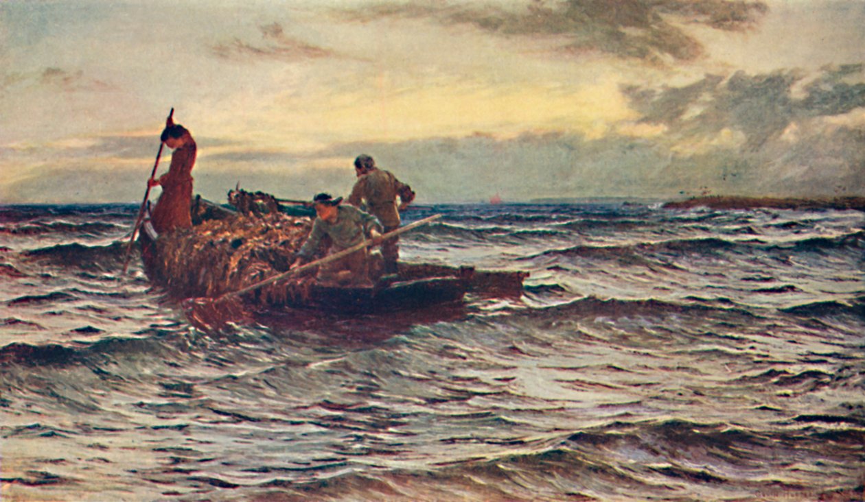 Their Only Harvest, c1875, 1904 av Colin Hunter
