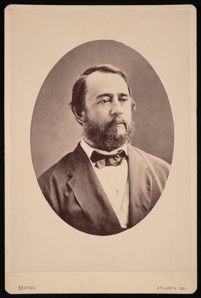Portrett av Lucius Jeremiah Gartrell 1821-1891, før 1881. av Columbus Washington Motes