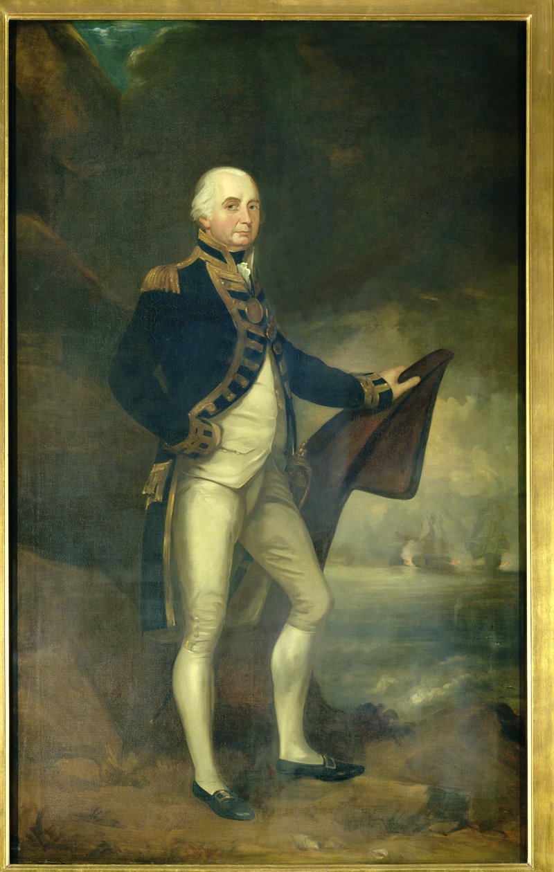 Admiral Lord Collingwood (1750-1810) av Colvin Smith