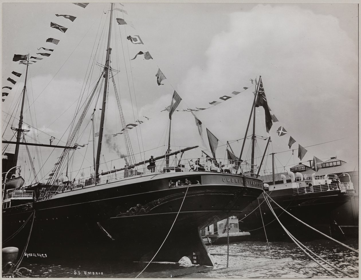 SS "Umbria", Cunard Line av Company Byron