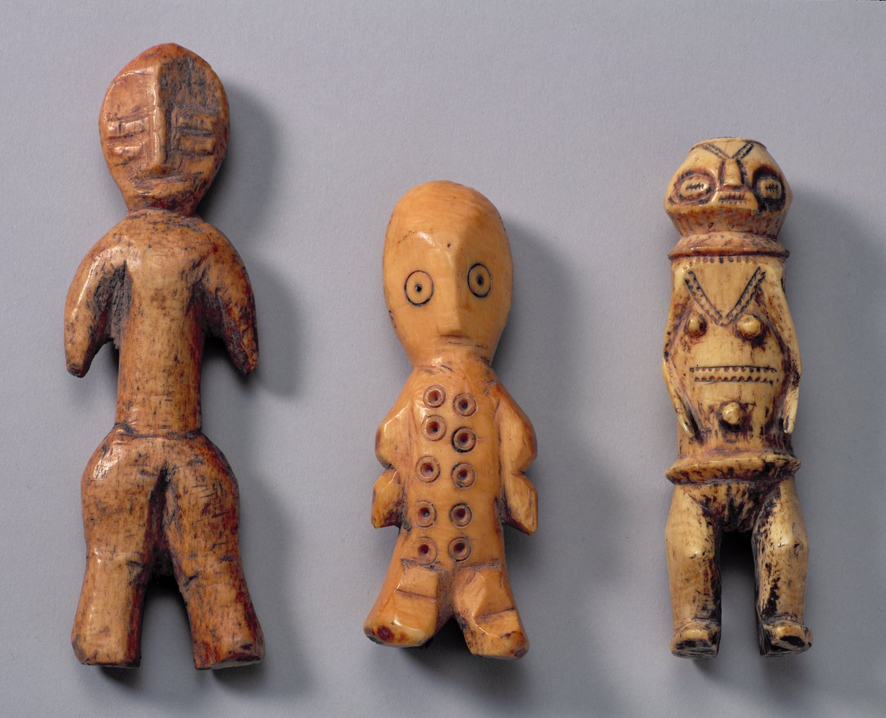Antropomorfe figurer av Congolese