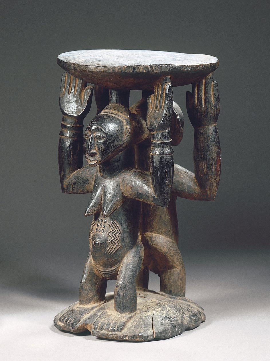 Luba Hemba krakk (tre) av Congolese Congolese