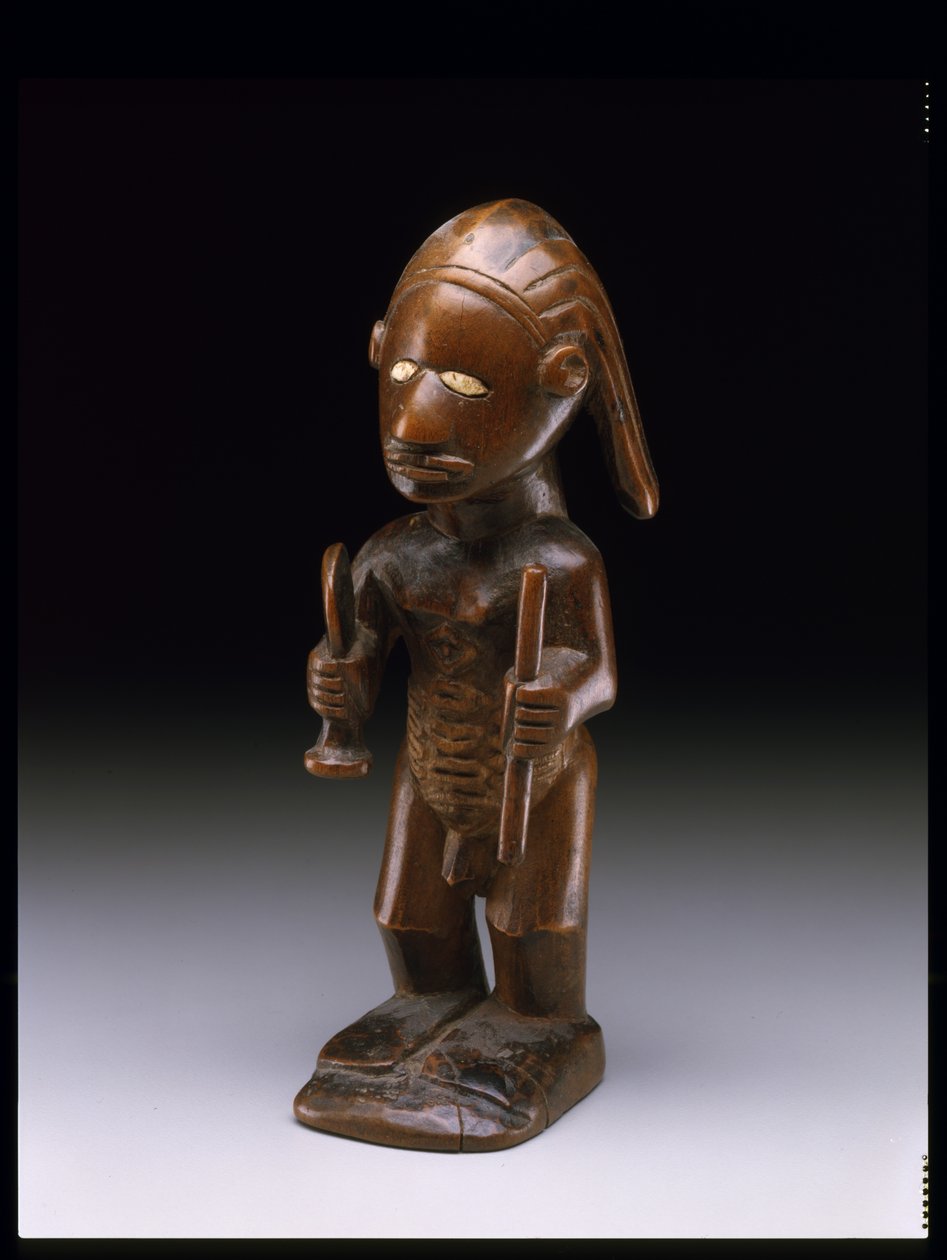 Stående mannsfigur, Bembe-folk av Congolese Congolese